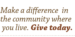 Make a difference in the Waunakee community where you live. Give today.